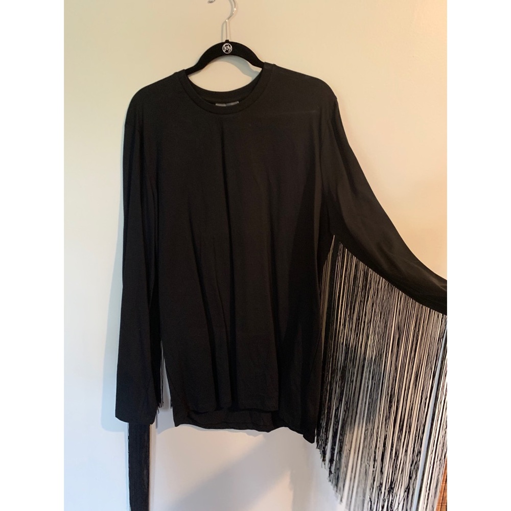 Asos long sleeve with fringe